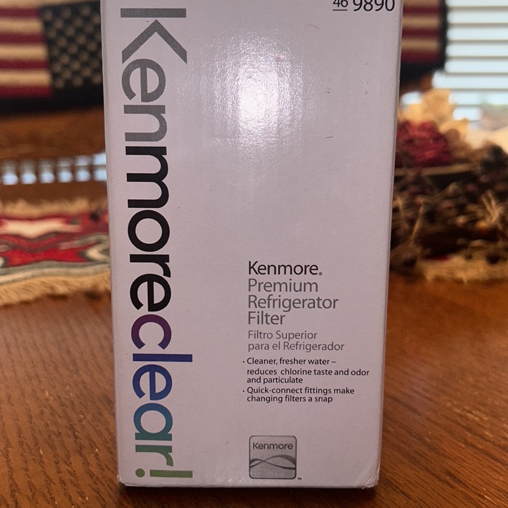 NWT⭐️KENMORE Lot of 2 PREMIUM Refrigerator FILTERS #46 9890 BRAND NEW in BOX!⭐️ - Picture 4 of 10